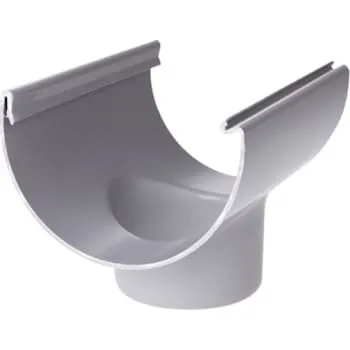 Plastmo tudstykke nr. 12, Ø75mm, grå