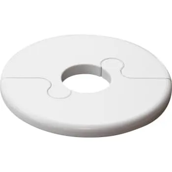 Alu Fit Rosette Ø16 Hvid