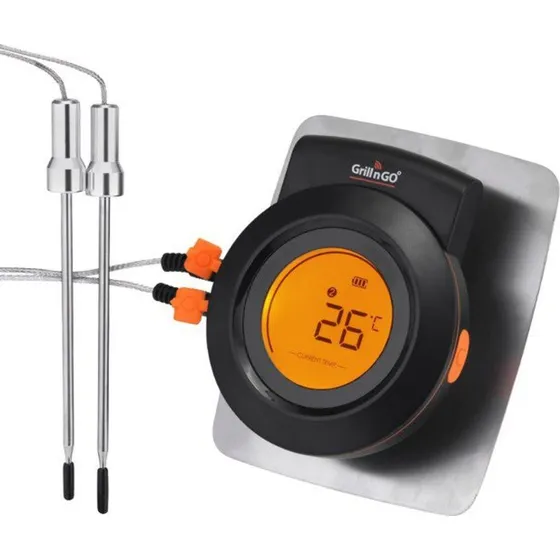 Grill'n'Go HyperBBQ 2-i-1 stegetermometer med smartphone-styring