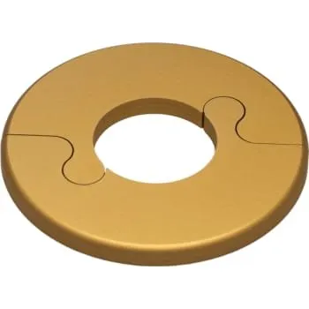Alu Fit Rosette Ø22 Messinglook