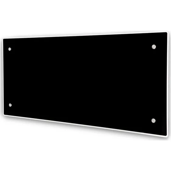 Glamox H60 H elradiator, 1000W, sort, 12-16 m²