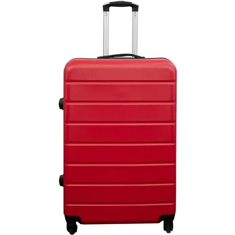 Uden mrke Stor hardcase-kuffert 104L, rd 69x46x29 cm
