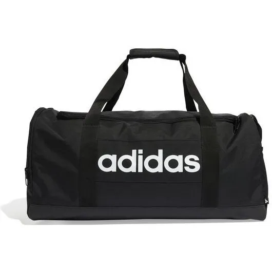 adidas Linear Duffel Medium - Sort/Hvid