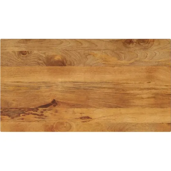 vidaXL Bordplade i massivt mangotræ 100x60x3,8 cm