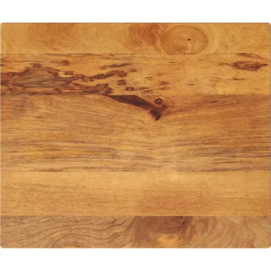 vidaXL Bordplade 60x50x3,8 cm i massivt mangotræ med egetræsfinish
