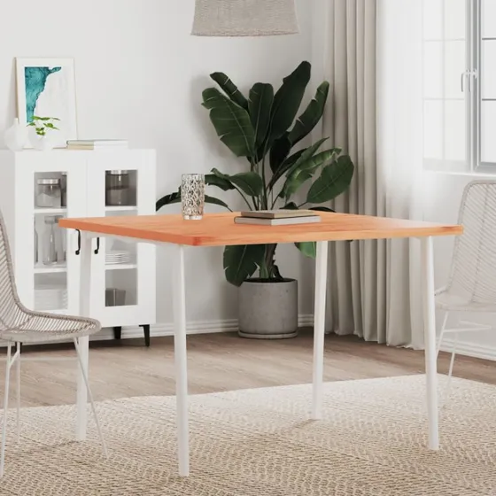 vidaXL Bordplade 90x90x2,5 cm i massivt bøgetræ