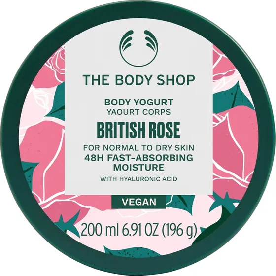 The Body Shop British Rose Body Yogurt 200 ml