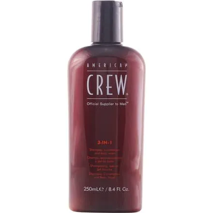 American Crew 3-i-1 Shampoo, Balsam & Showergel 250ml