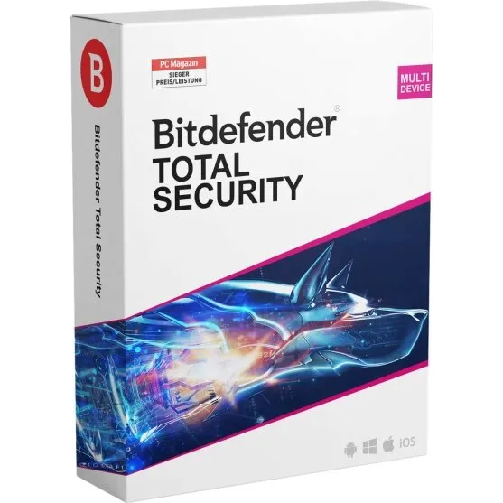 Bitdefender Total Security 2025 5 enheder 1 år