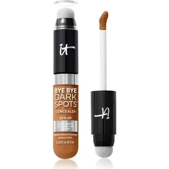 It Cosmetics Bye Bye Dark Spots Concealer + Serum Tan Warm 44 (7 ml)