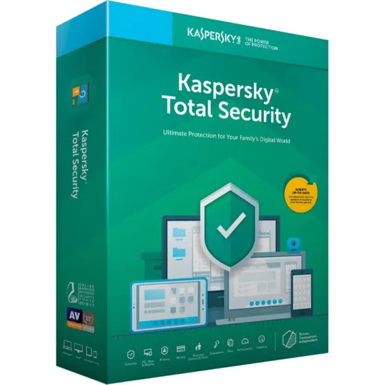 Kaspersky Total Security 2025 - 1 enhed, 1 år