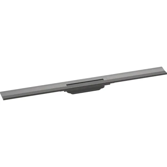 Hansgrohe Raindrain Flex afløbsrende 900 mm Børstet Sort Krom