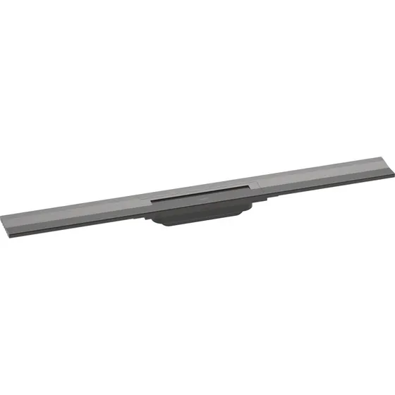 Hansgrohe Raindrain Flex afløbsrende 800 mm - Børstet sort krom