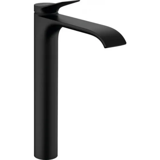 Hansgrohe Vivenis høj armatur M 250 mat sort med pop-up ventil