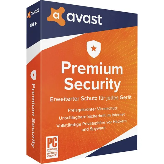 Avast Premium Security 2025 – 5 enheder, 2 år