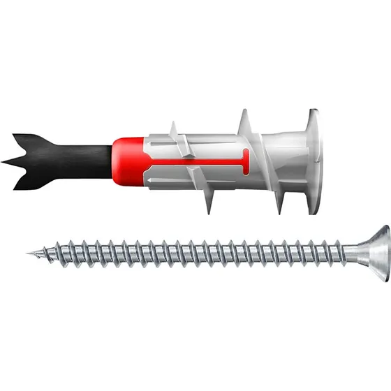 Fischer DuoBlade S gipspladedybel med skrue 5x44 mm (20 stk)