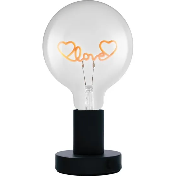 Osram Letter Love bordlampe - Vintage 1906 med neon-skrift