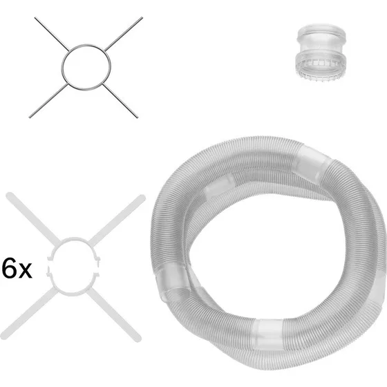 Bosch 80 mm fleksibelt aftrækspakke - 25 meter