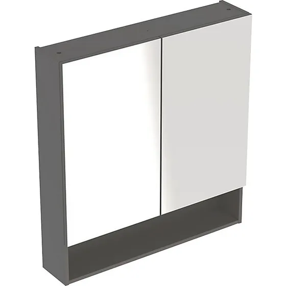 Ifö Spira Pro spejlskab 58.8x85x17.5 cm - Lava mat
