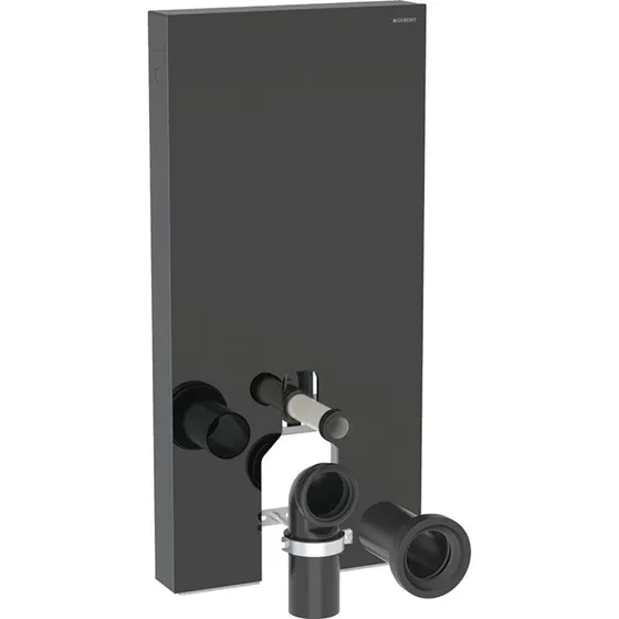 Geberit Monolith cisterne til back-to-wall toilet, 101 cm, sort