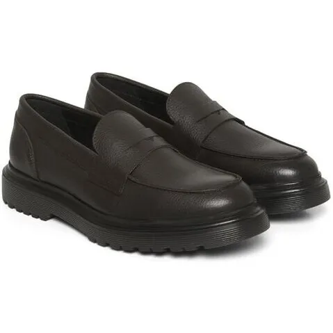 Matinique Britton Grain Chunky Loafer - Espresso