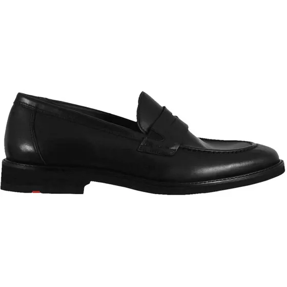 LLOYD Reynold herreloafer i ruskind, brun (Noce)