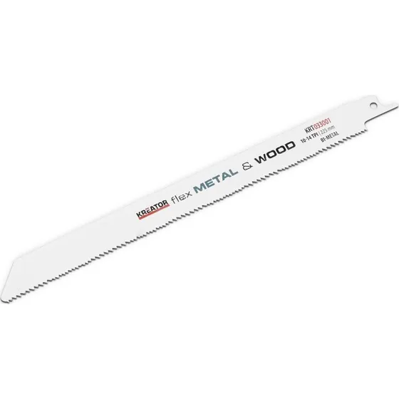 Kreator Flex Bajonetsavklinger 225 mm til træ med søm, 2 stk