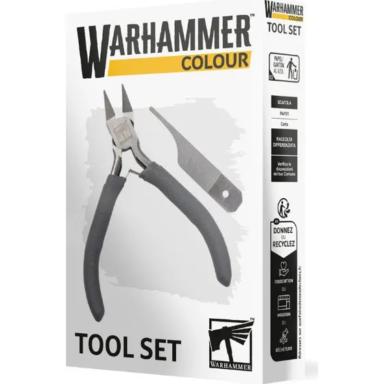 Warhammer Colour Tool Set - Værktøjssæt til miniaturer