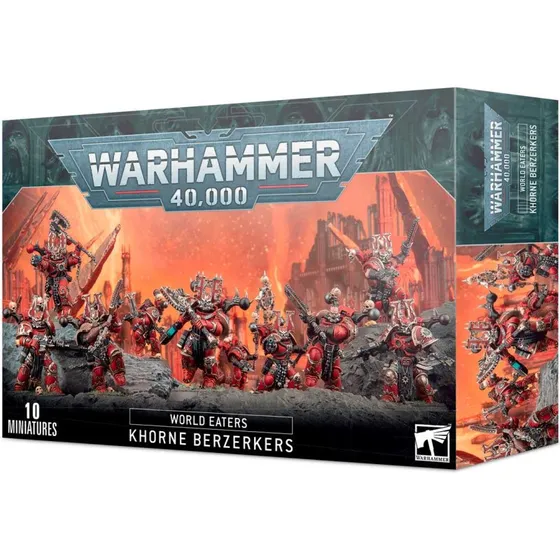 Warhammer 40K World Eaters - Khorne Berzerkers (10 stk)