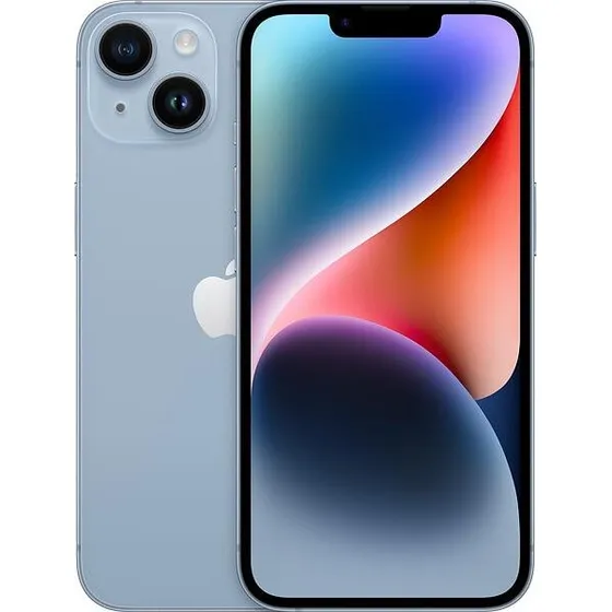 Apple iPhone 14 128GB Blå - Grade A+ Premium (100% Batteri)