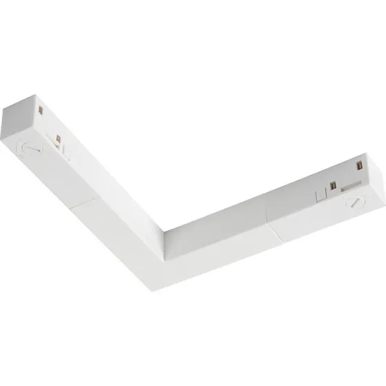 SLV 48V Track L-samlestykke, hvid