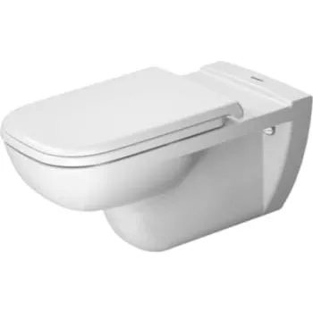 Duravit D-Code Vital væghængt toilet 700mm, hvid
