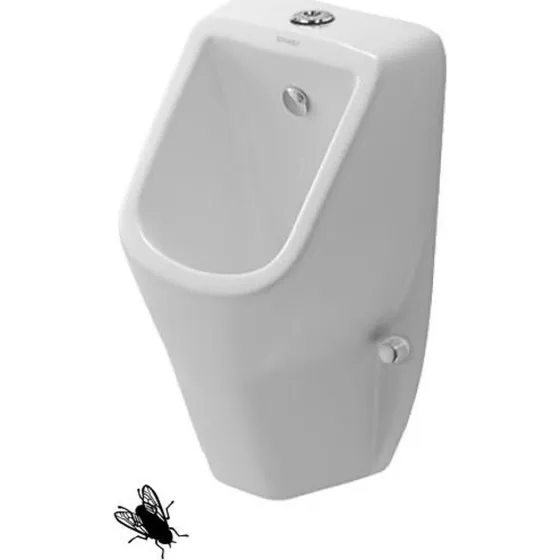 Duravit D-Code urinal med flue, hvid