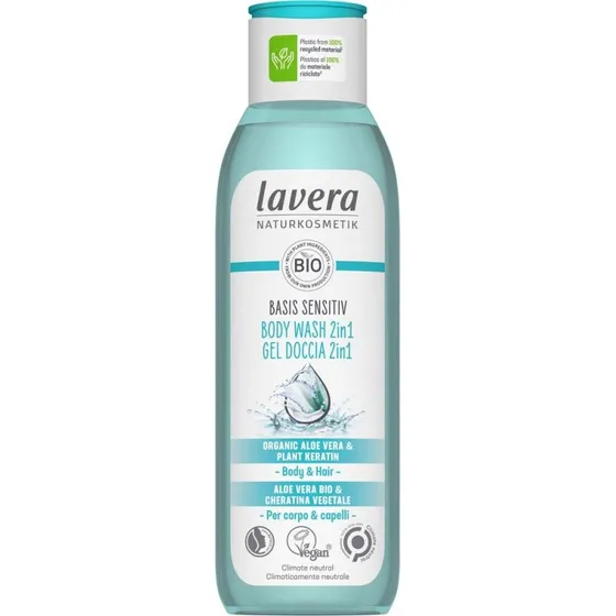Lavera Basis Sensitiv Body Wash 2in1 - 250 ml