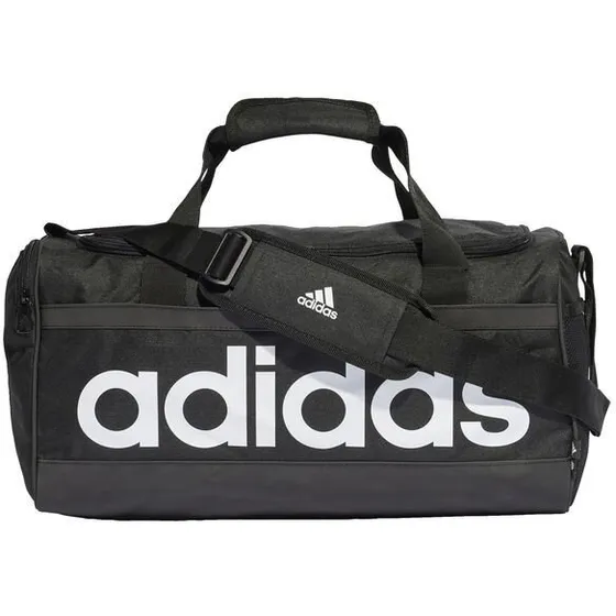 adidas Essentials Linear Duffle Bag Medium – sort/hvid