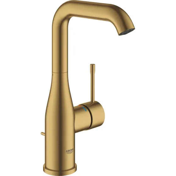 Grohe Essence håndvaskarmatur, børstet messing, L-size