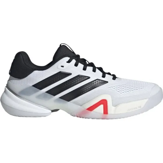 Adidas Barricade 14 M - Cloud White/Core Black/Lucid Red - 45 1/3