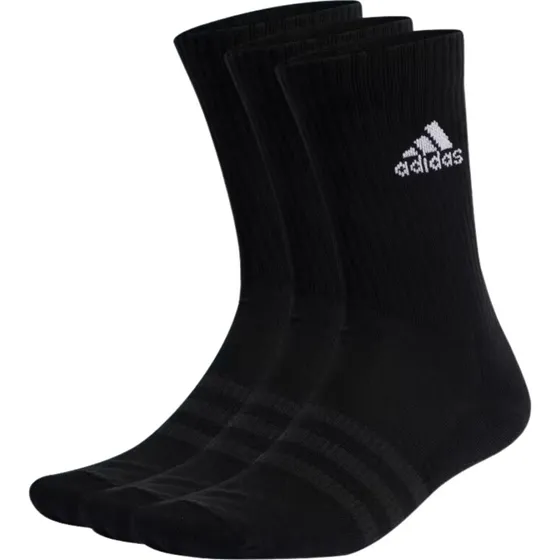 Adidas Cushioned Crew Socks 3-Pack Black