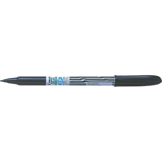 Pilot Super Color Marker Extra Fine 2,0mm - Sort