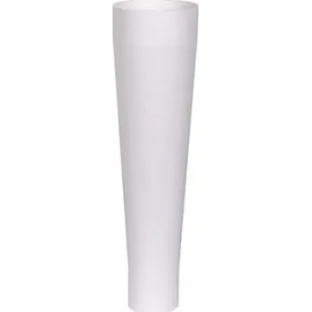 Plastmo Overgang til Kæde Ø75mm, Hvid