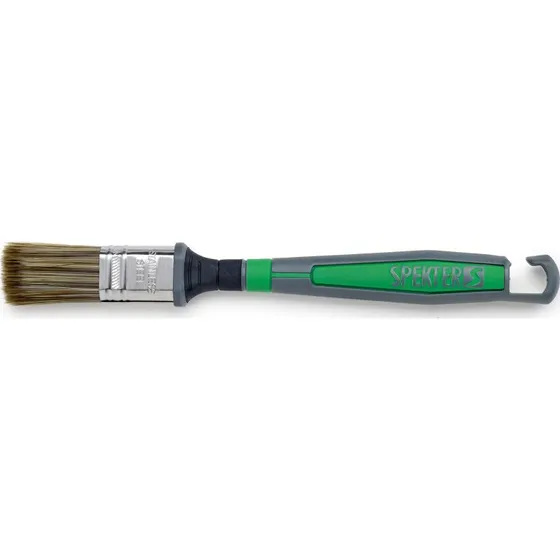 Spekter X-Pert oval pensel - 25mm grøn