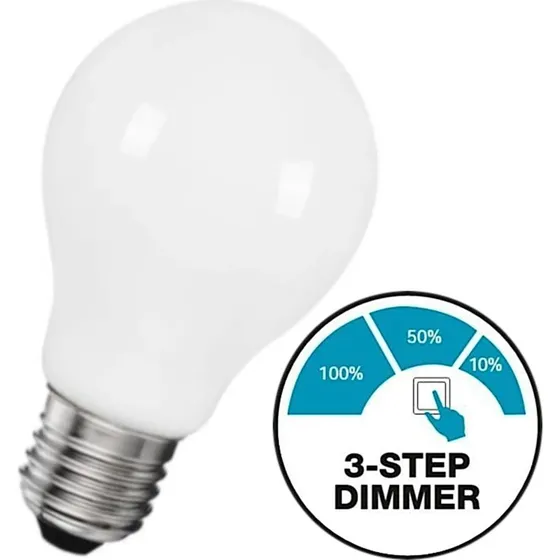 Diolux NORMA60 6W E27 806Lm 3-trins dæmpbar LED-pære