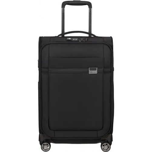 Samsonite Airea kabinekuffert 55 cm – ekspanderbar, sort