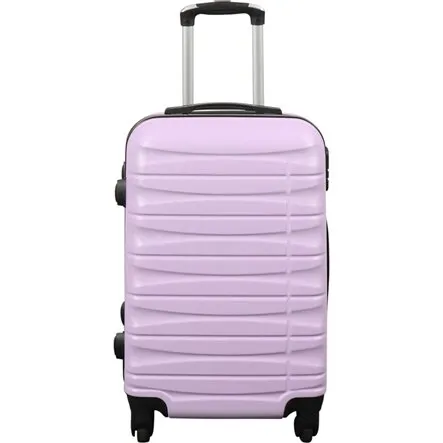 UdenMærke Kabinekuffert Hardcase 48 cm Lys lilla 37 L