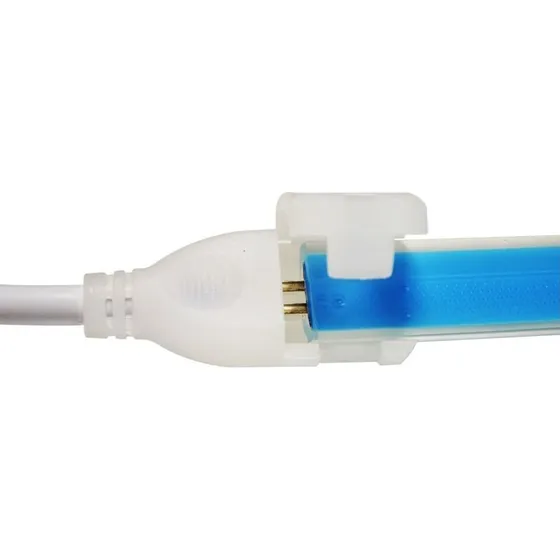 Stik til 230V LED strip (Type X-2) inkl. endeprop