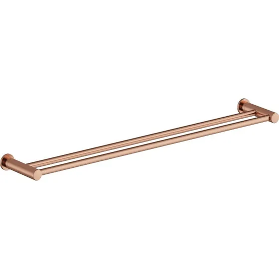 Damixa Collection håndklædestang 80 cm, børstet kobber
