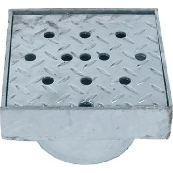 Duco karm m. rist til Ø200mm opføringsrør, 2,5ton - Galvaniseret