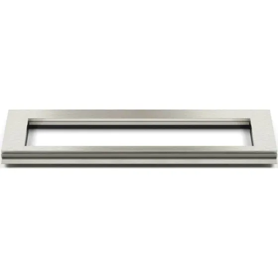Unidrain HighLine 3910 ramme 900 mm, 12 mm, børstet stål