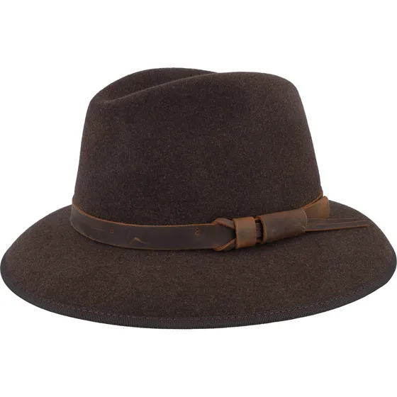 MJM Marco El brun uldfilt hat med øreflapper