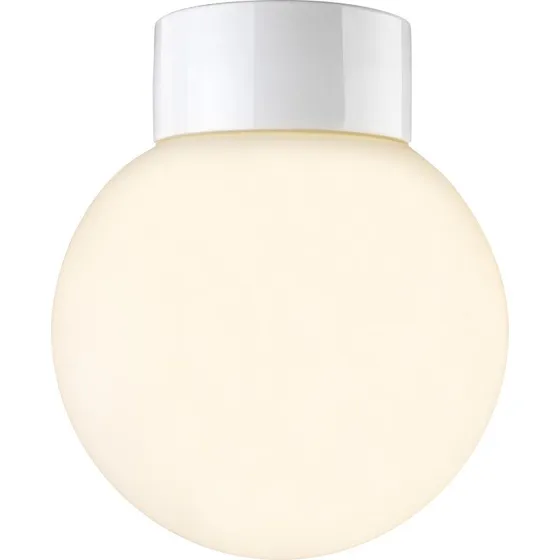 Ifö Electric Classic Glob 200 loftlampe/væglampe, hvid